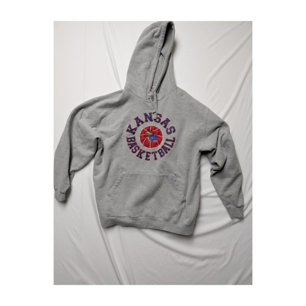 University of Kansas Jayhawks Basketball Hoody - XL Mens